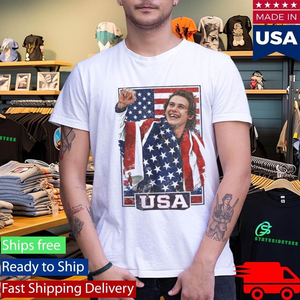 Jack Hughes Team Usa Shirt