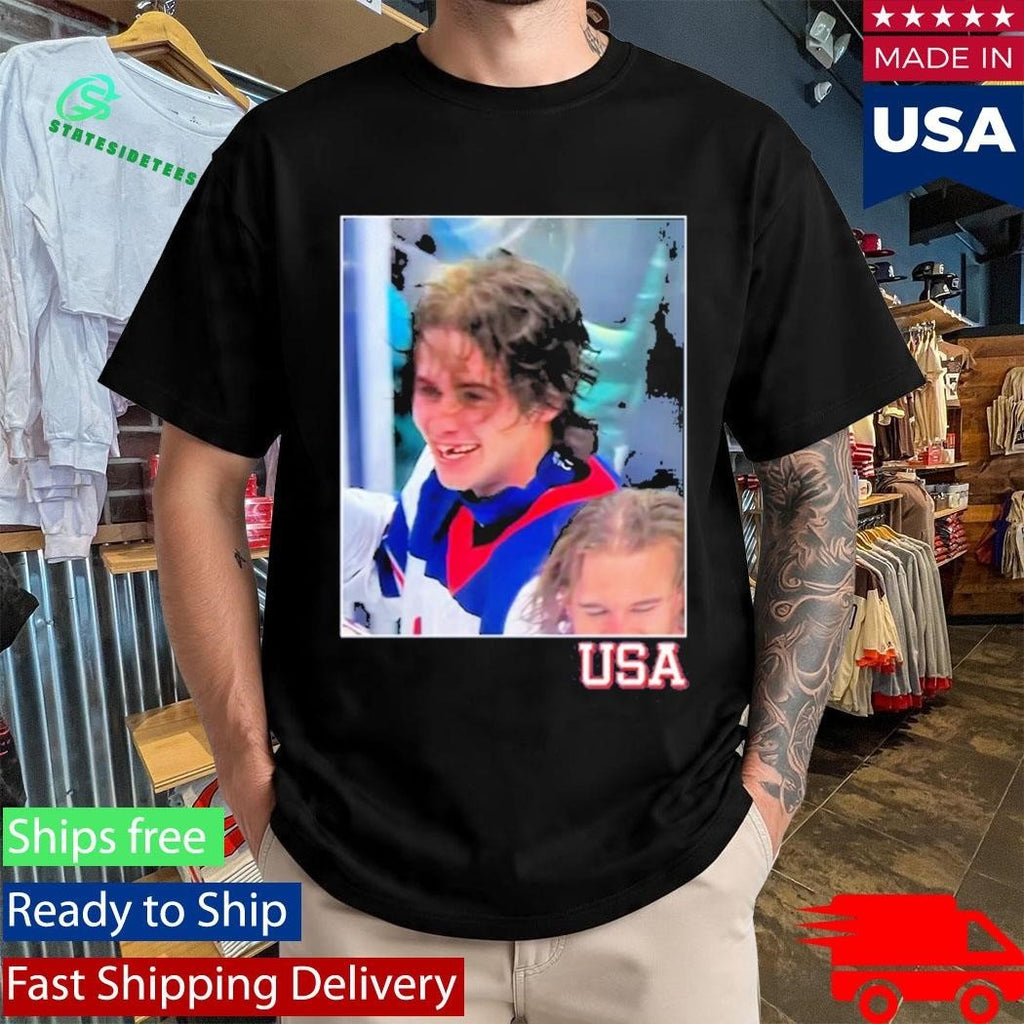 Jack Hughes USA Shirt