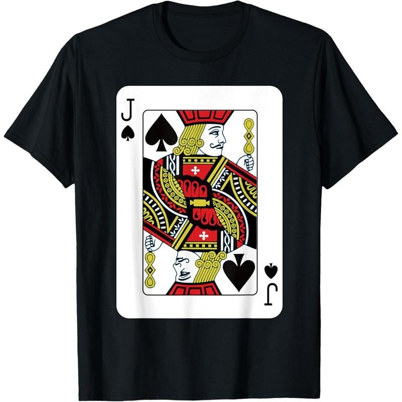 Jack Of The Spades Playing Card Poker T-Shirt made in usa Hoodie, Sweatshirt | DripVista.com