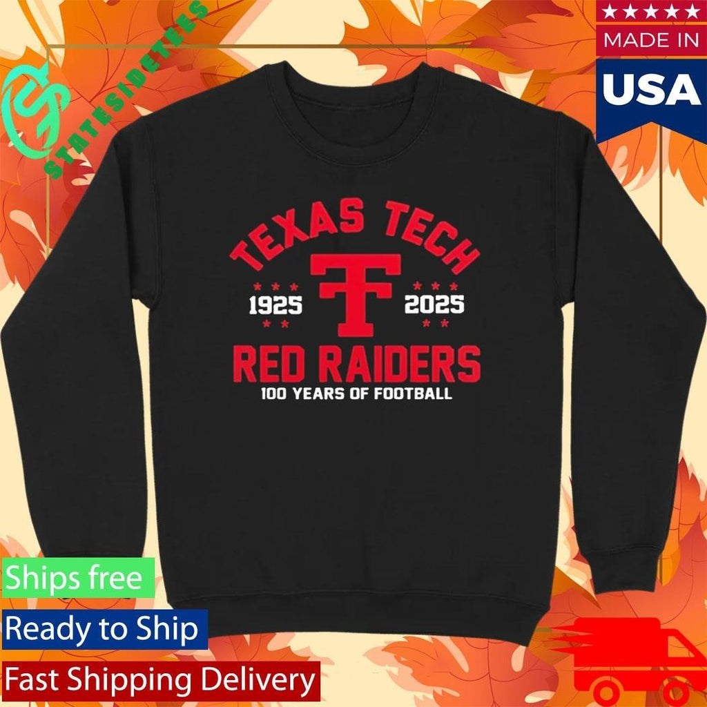 Jacob Rodriguez Red Raiders 100 Years Of Football 1925 2025 Shirt