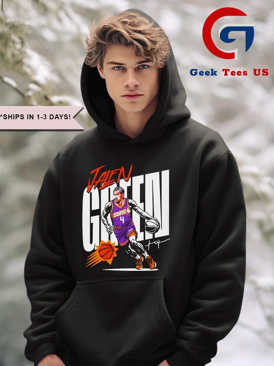 Jalen Green Phoenix Suns NBA 2025 signature shirt