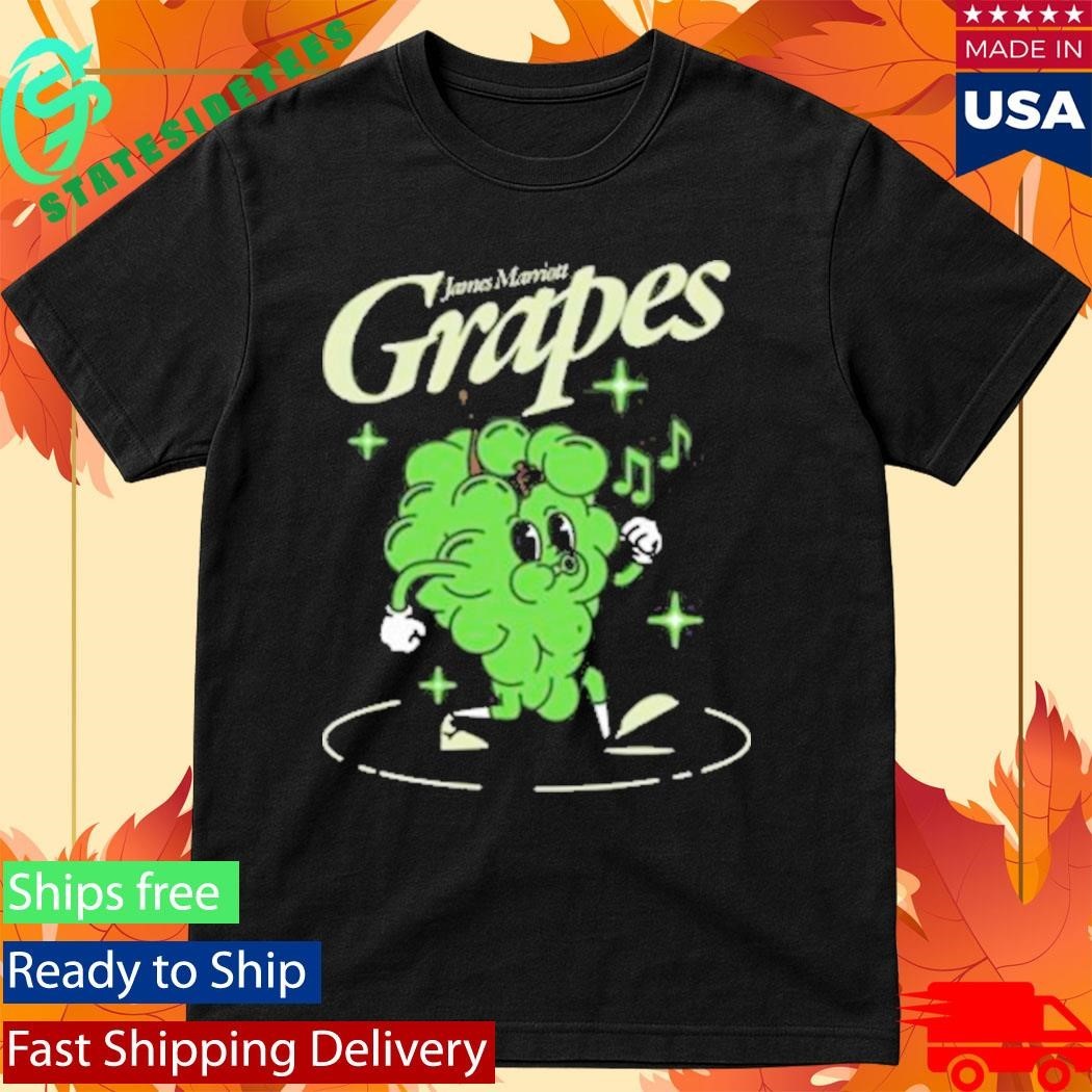James Marriott Green Grapes Vintage Shirt