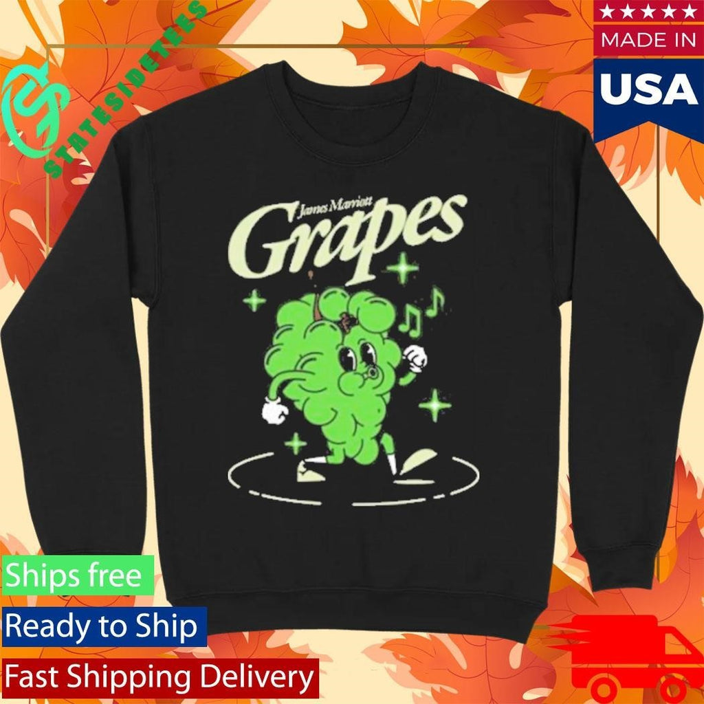 James Marriott Green Grapes Vintage Shirt