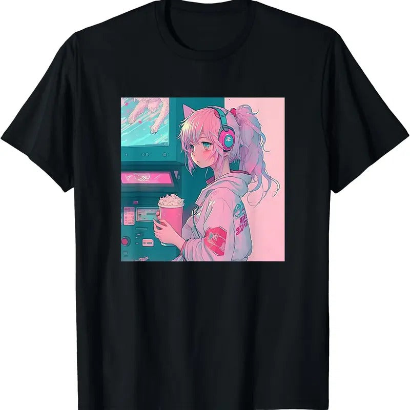 Japanese Anime Girl TShirt