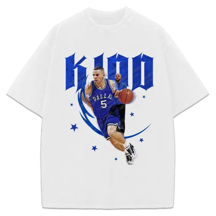 Jason Kidd Coach Kidd T-Shirt Full Circle Custom Design Graphic T-Shirt For Dallas Fans Cotton Menswear Hoodie, Sweatshirt