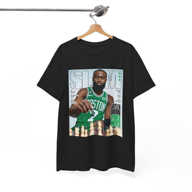 Jaylen Jb Brown Boston Unisex Slam Graphic Tee T-Shirt, Gift For Fan