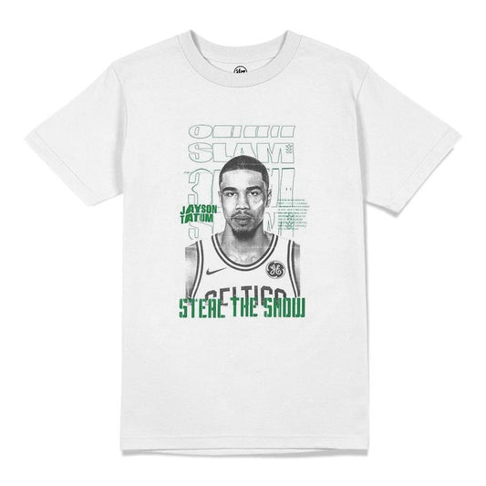 Jayson Tatum Photo Copy Cover T-Shirt (Slam 218), 100% Cotton Unisex T-Shirt, Gift For Fan