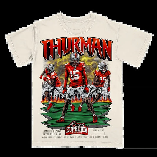 Jelani Thurman Tee for Men - Soft and Comfortable Shirt - Menswear - Graphic T-Shirt