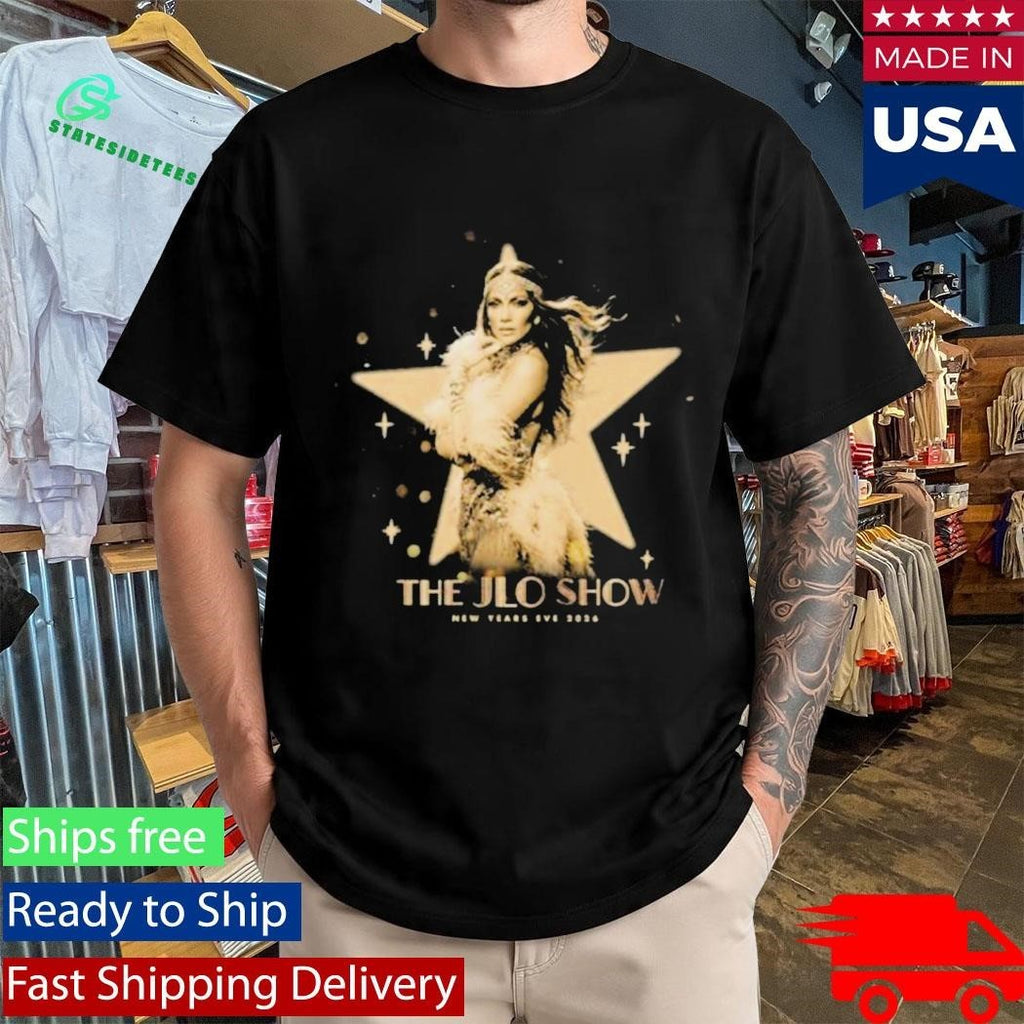 Jennifer Lopez Nye Champagne Shirt