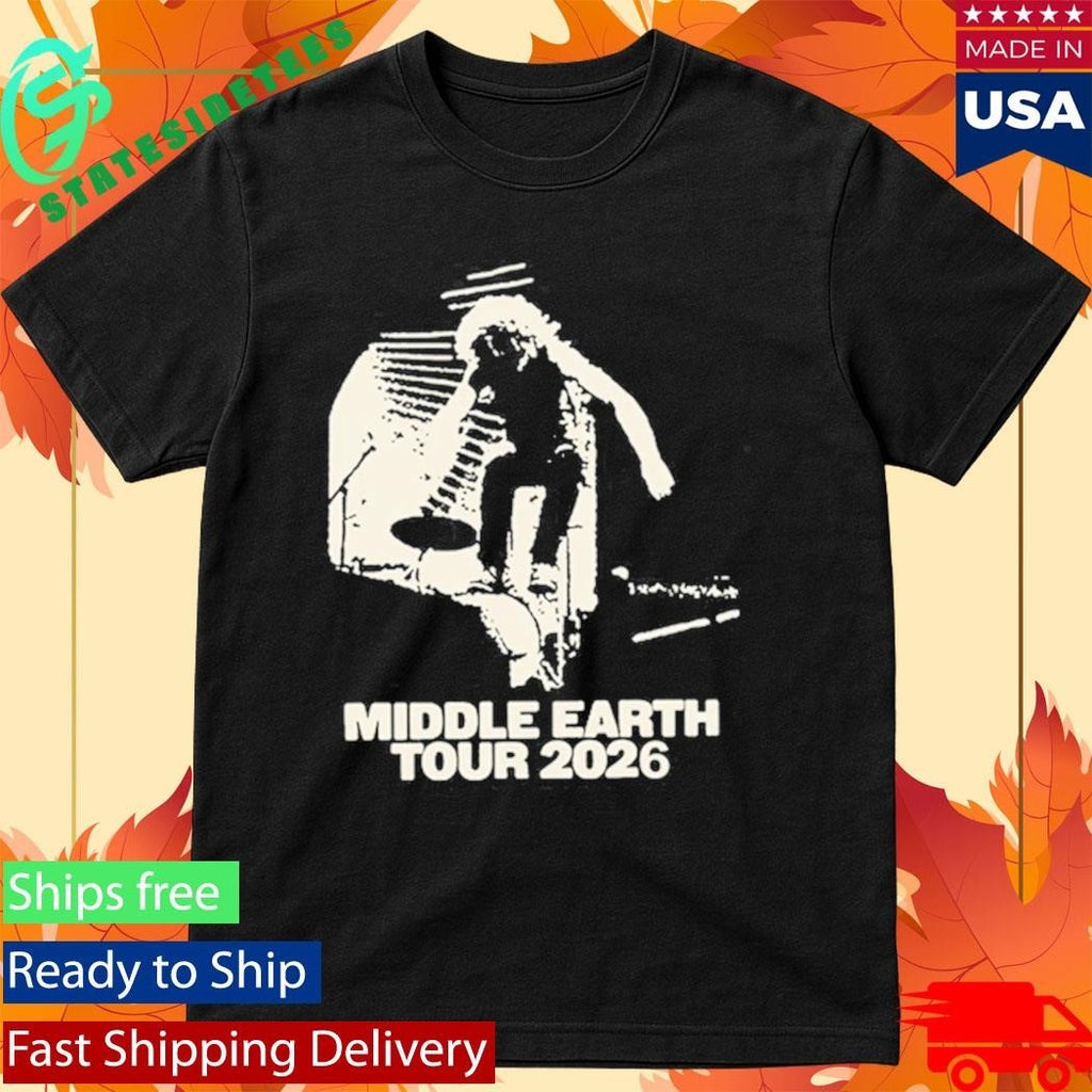 Jesse Welles Middle Earth Tour 2026 Shirt