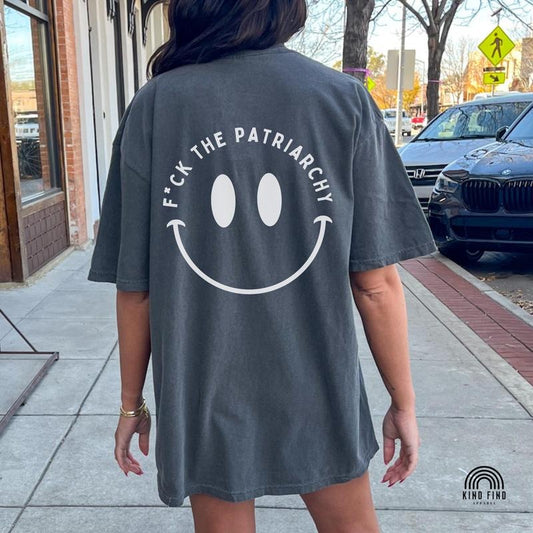 Jessie J Ross Fck The Patriarchy T-shirt, Feminist Sweatshirt, Eat The Rich Hoodie, Unisex Graphic Tee, Smooth Fabric, Aesthetic Streetwear Vibe