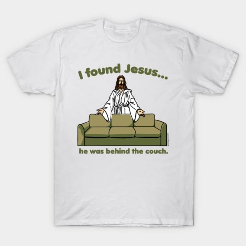 Jesus Couch Funny Christian T-Shirt - FOG & Comfortable Fit style 02 Hoodie, Sweatshirt | DripVista.com