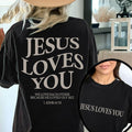 Jesus Loves You Christian Merch Christian Pattern Lightsaber brand Shirt, Worship Shirt, Jesus Print Tops Christian Apparel Christian TShirts Bible Verse Christian TShirts