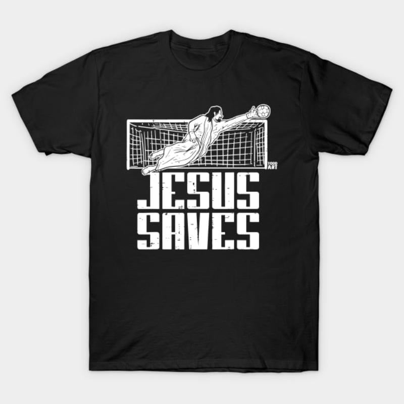 Jesus Saves Christian T-Shirt - FOG & Comfortable Fit Hoodie, Sweatshirt | DripVista.com