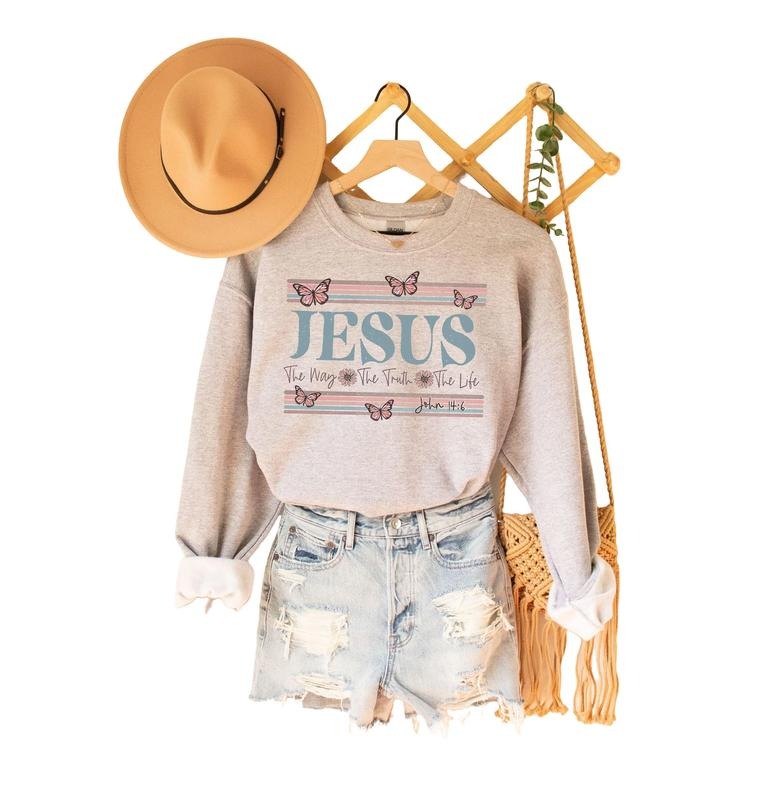 Jesus Shirt, Jesus Gift, Religious Shirt, Christian Rainbow Shirt For Her, Christian Shirt, Religious Shirt, Unisex...