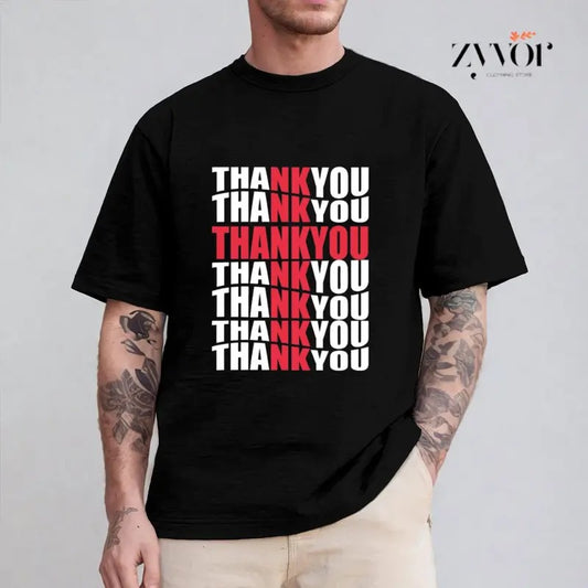 Jesus Thank You Christian Shirt Casual Style Crew Neck Short Sleeve T-Shirt Tops Trendy for Unisex, Perfect Gift