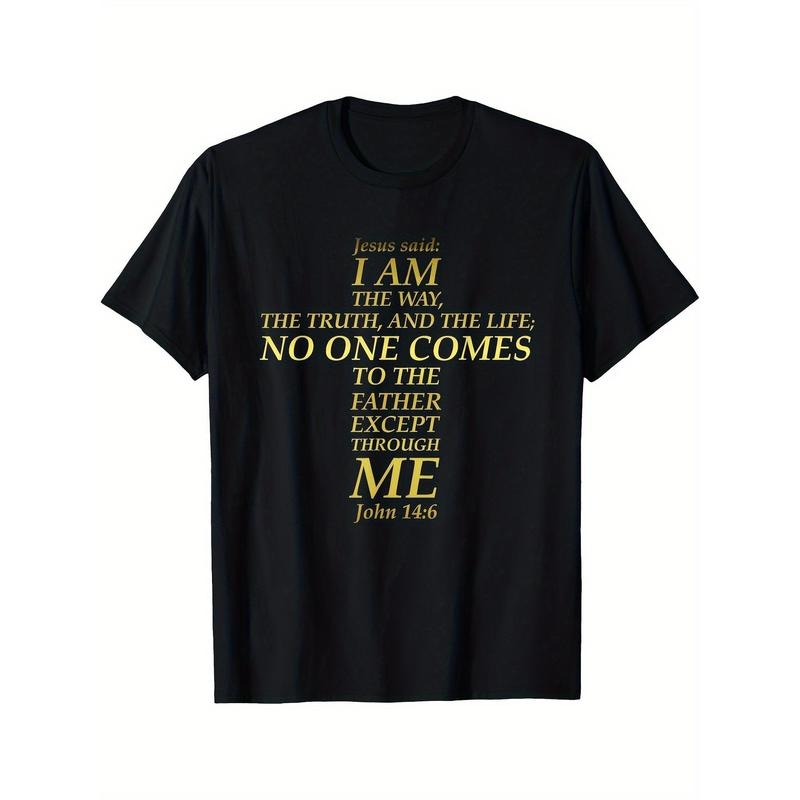 Jesus Way Truth Life Verse Scripture John 14:6 T-Shirt, Men's T-Shirt made in usa Hoodie, Sweatshirt | DripVista.com