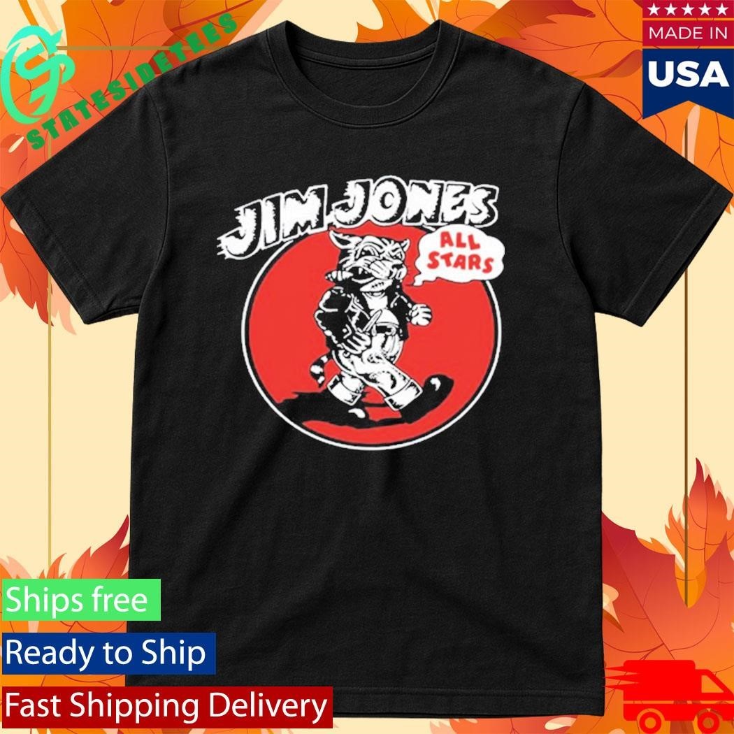 Jim Jones All Stars Greaser Cat T-Shirt