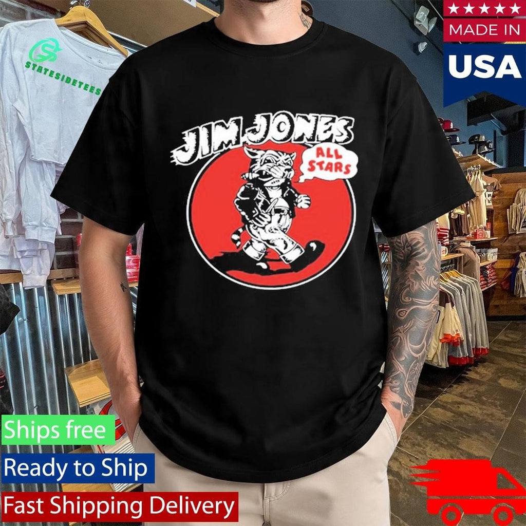 Jim Jones All Stars Greaser Cat T-Shirt