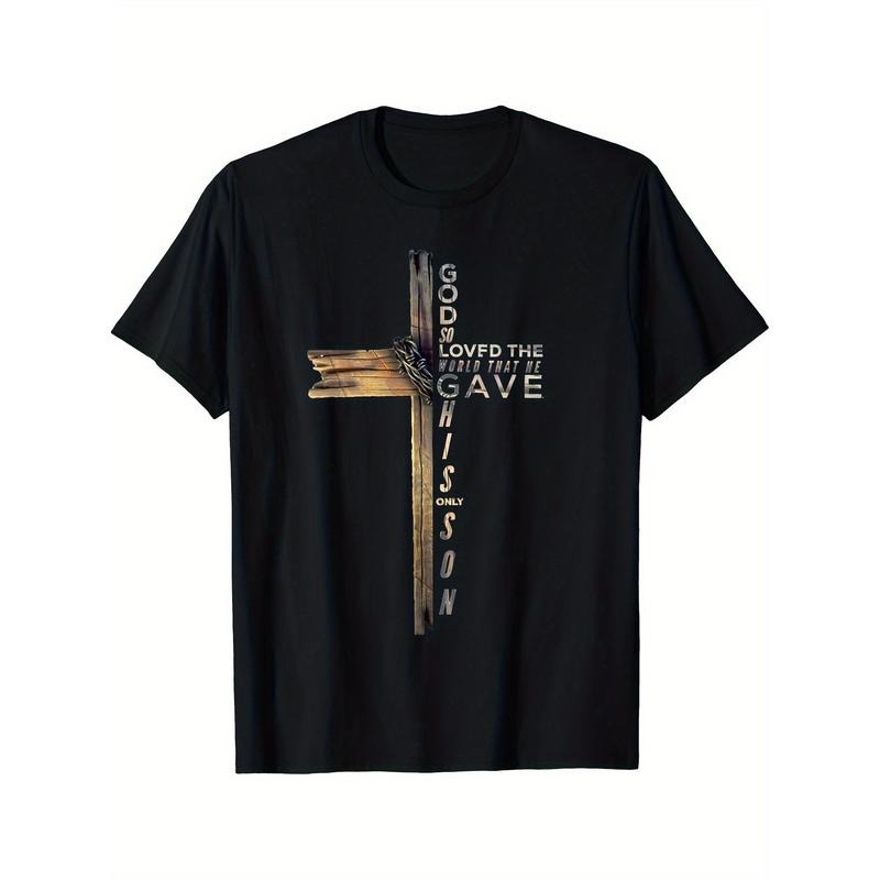 John 3:16 Bible T-shirt, men's T-shirt made in usa Hoodie, Sweatshirt | DripVista.com
