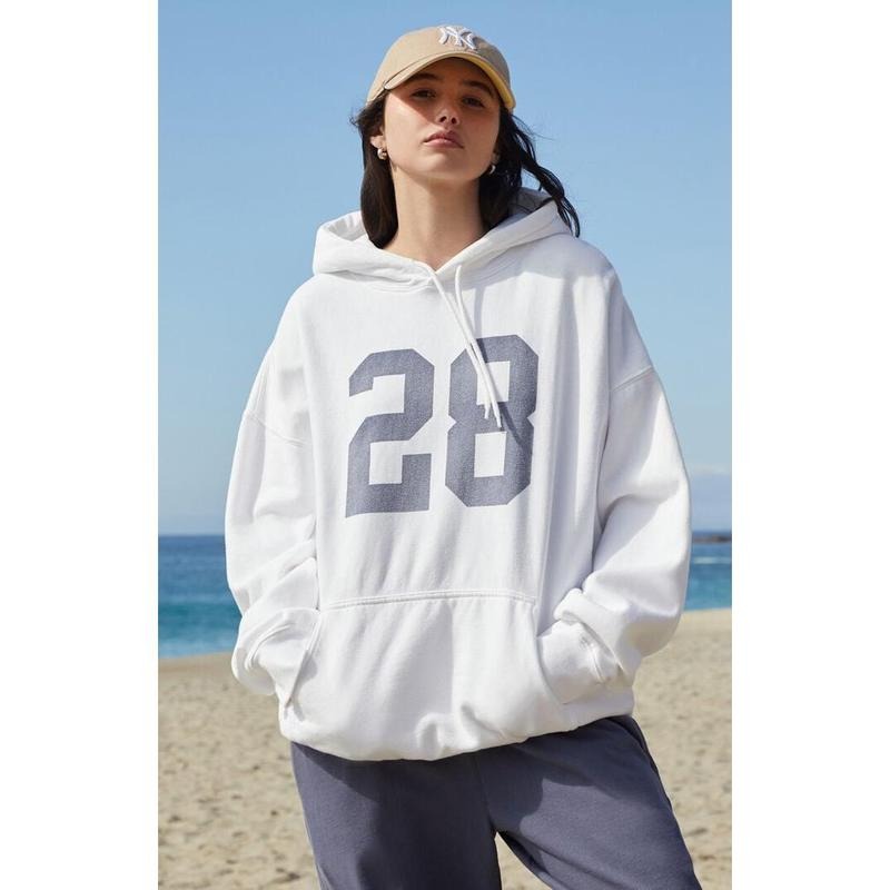 John Galt Women's Christy 28 Oversized Hoodie T-Shirts, Sweatshirt | DripVista.com