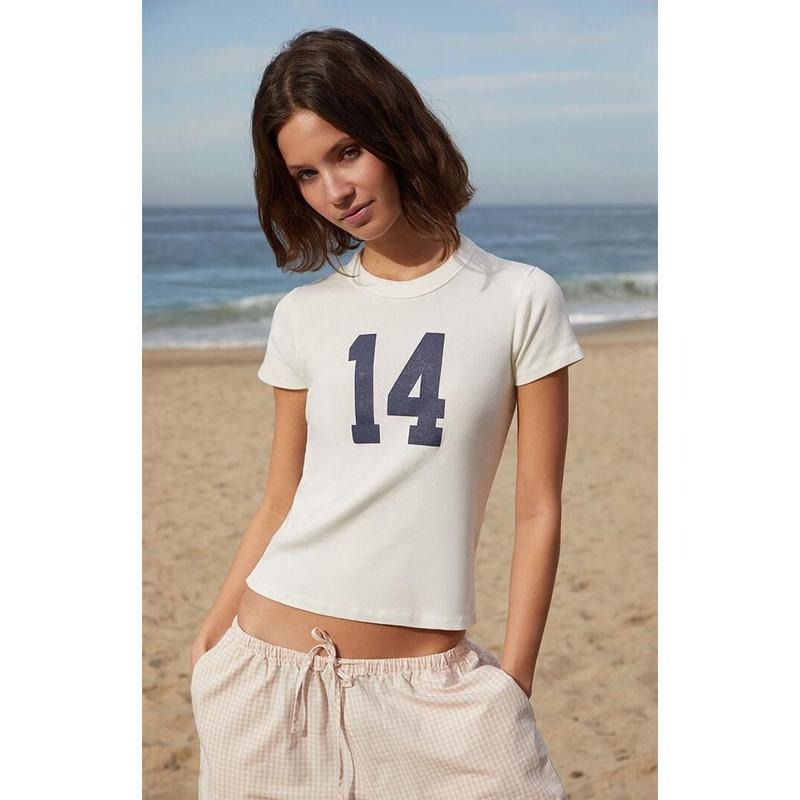 John Galt Women's Hailie 14 T-Shirt - Multicolor Hoodie, Sweatshirt | DripVista.com