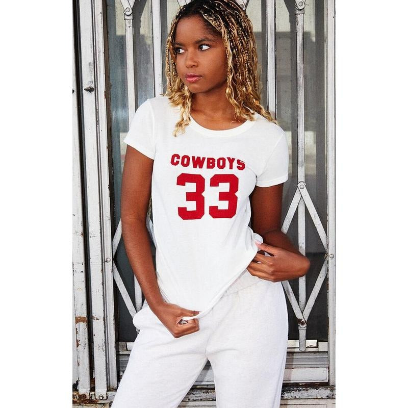 John Galt Women's Hailie Cowboy 33 T-Shirt - Multicolor Hoodie, Sweatshirt | DripVista.com