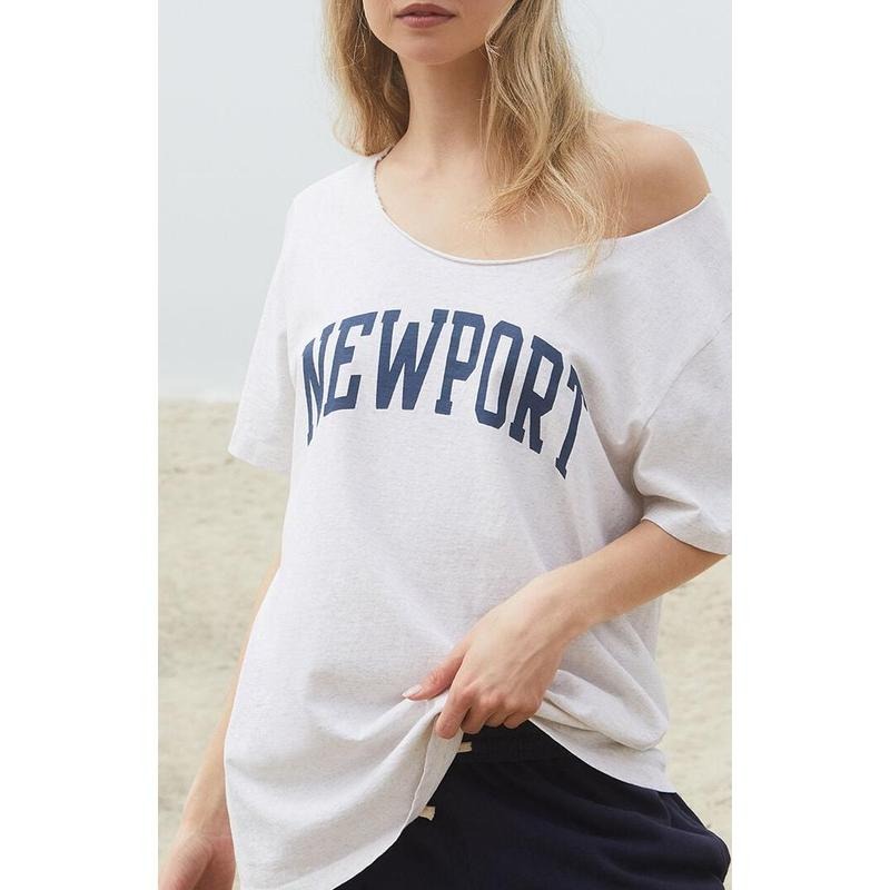John Galt Women's Hailie Newport Off-The-Shoulder Top - Multicolor T-Shirts, Hoodie, Sweatshirt | DripVista.com