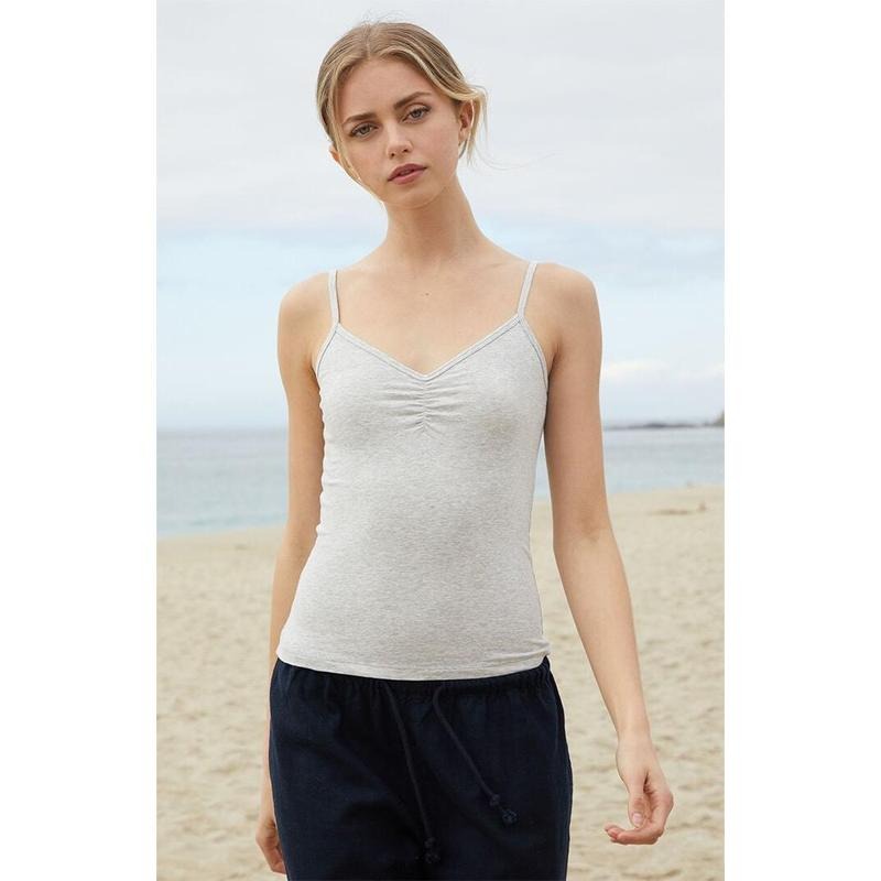John Galt Women's Heather Grey Archie Tank Top T-Shirts, Hoodie, Sweatshirt | DripVista.com