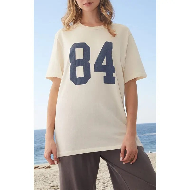 John Galt Women's Penelope 84 Oversized T-Shirt - Multicolor Hoodie, Sweatshirt | DripVista.com