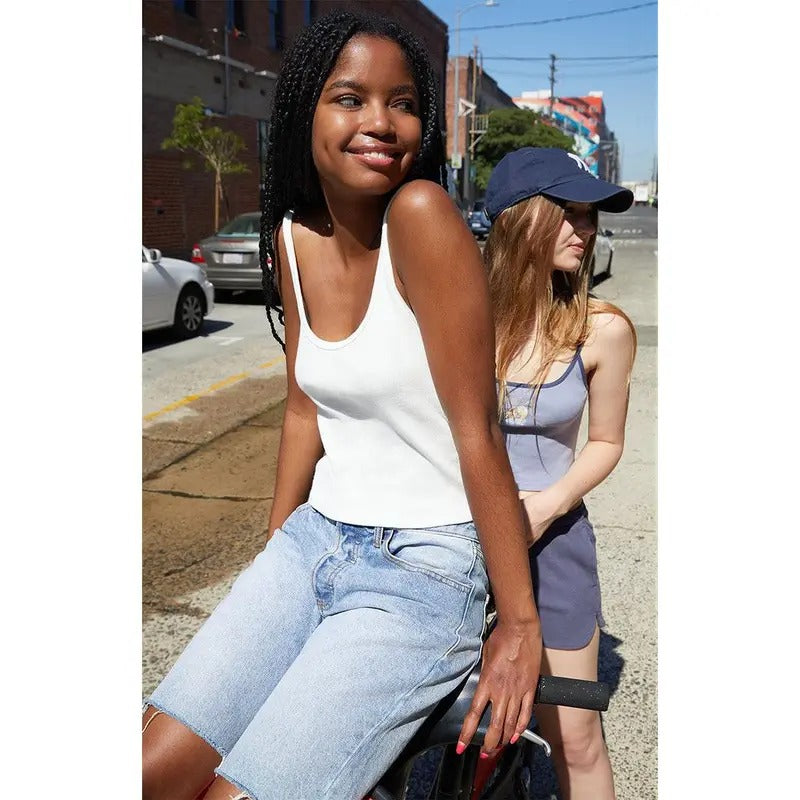 John Galt Women's White Beyonca Tank Top T-Shirts, Hoodie, Sweatshirt | DripVista.com
