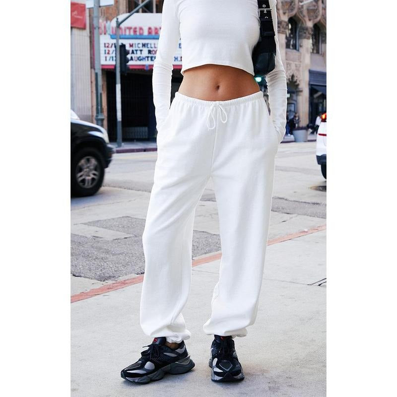 John Galt Women's White Rosa Sweatpantsstyle{n002}2 T-Shirts, Hoodie, Sweatshirt | DripVista.com
