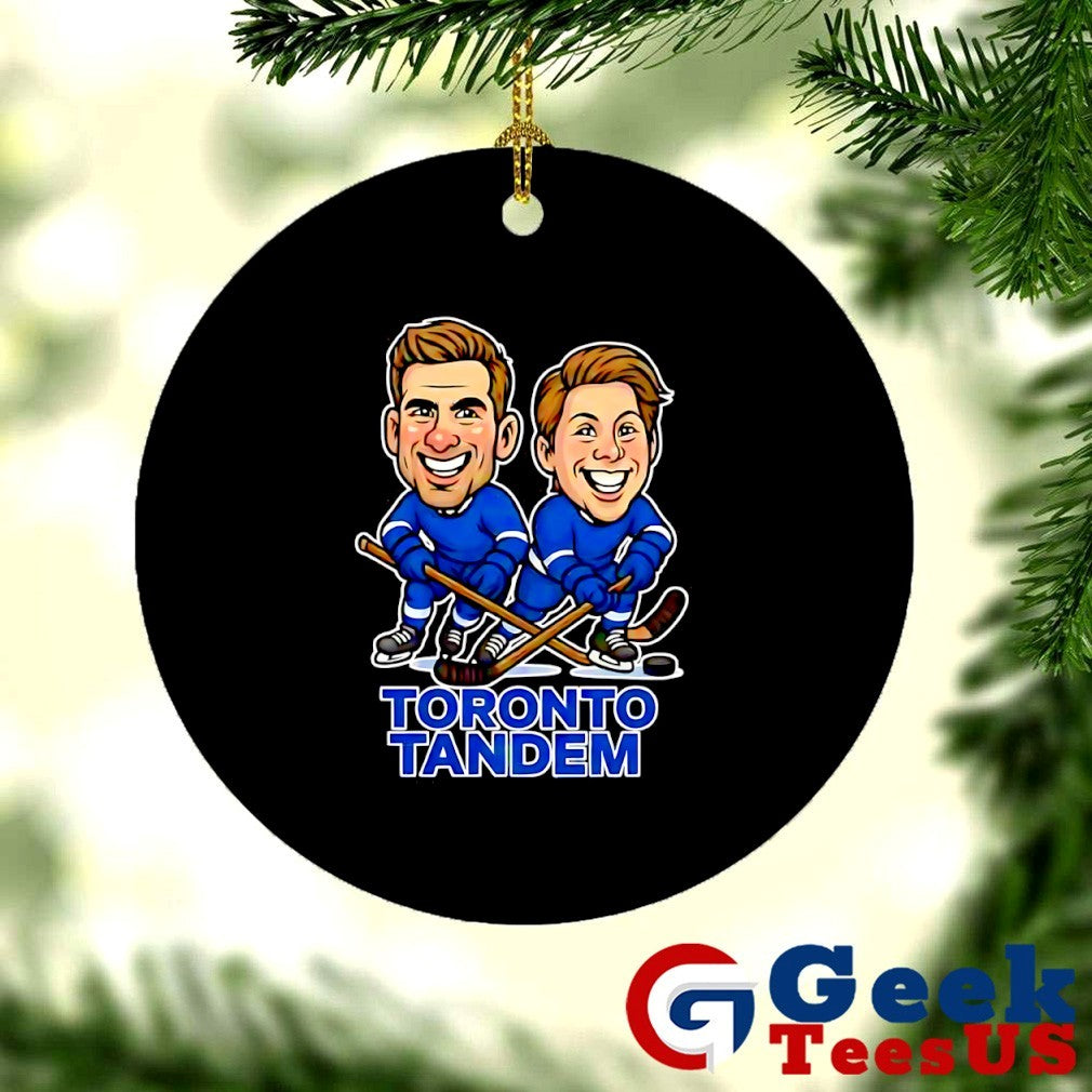 John Tavares and Mitch Marner Toronto Tandem Hockey caricatures shirt