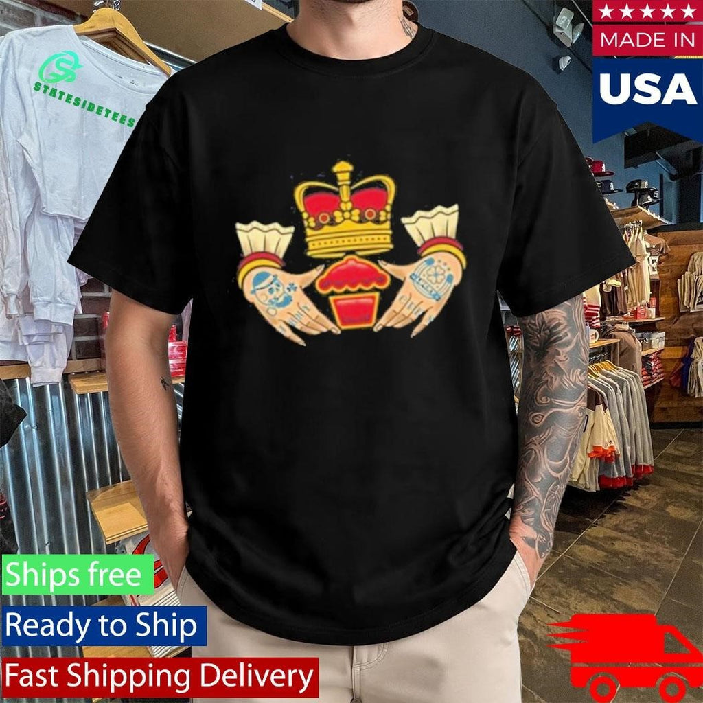 Johnny Cupcakes Men’s Claddagh Cakes Shirt
