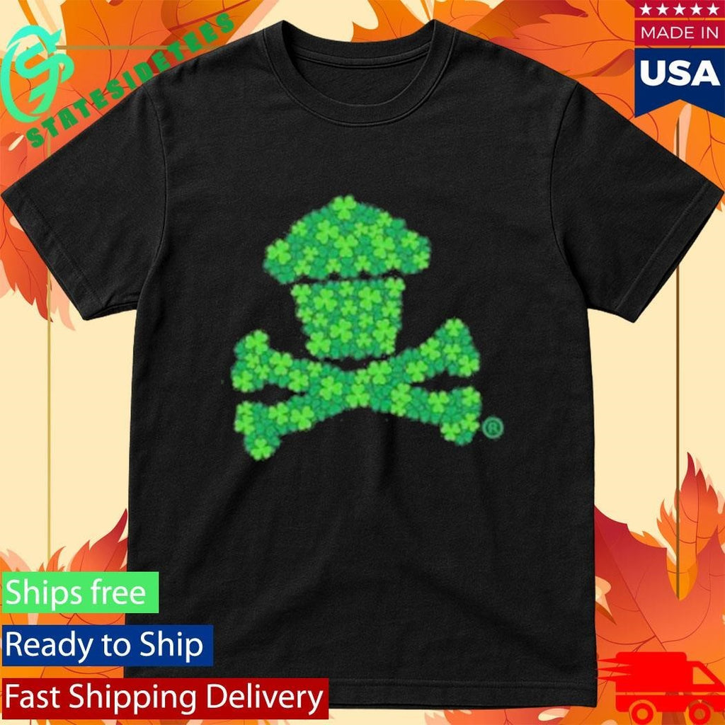 Johnny Cupcakes Men’s Clover Crossbones Shirt