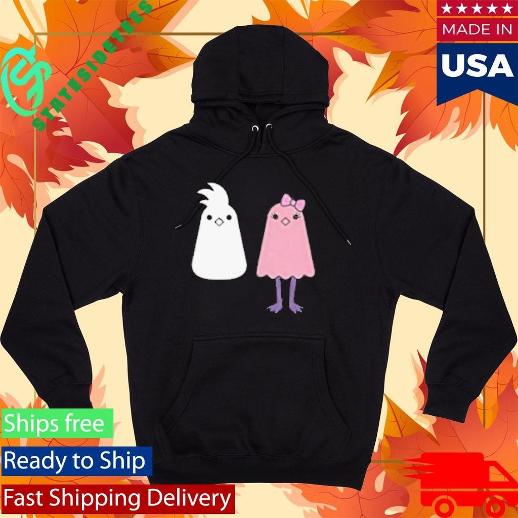 Johnwowcool Just Two Birds Shirt