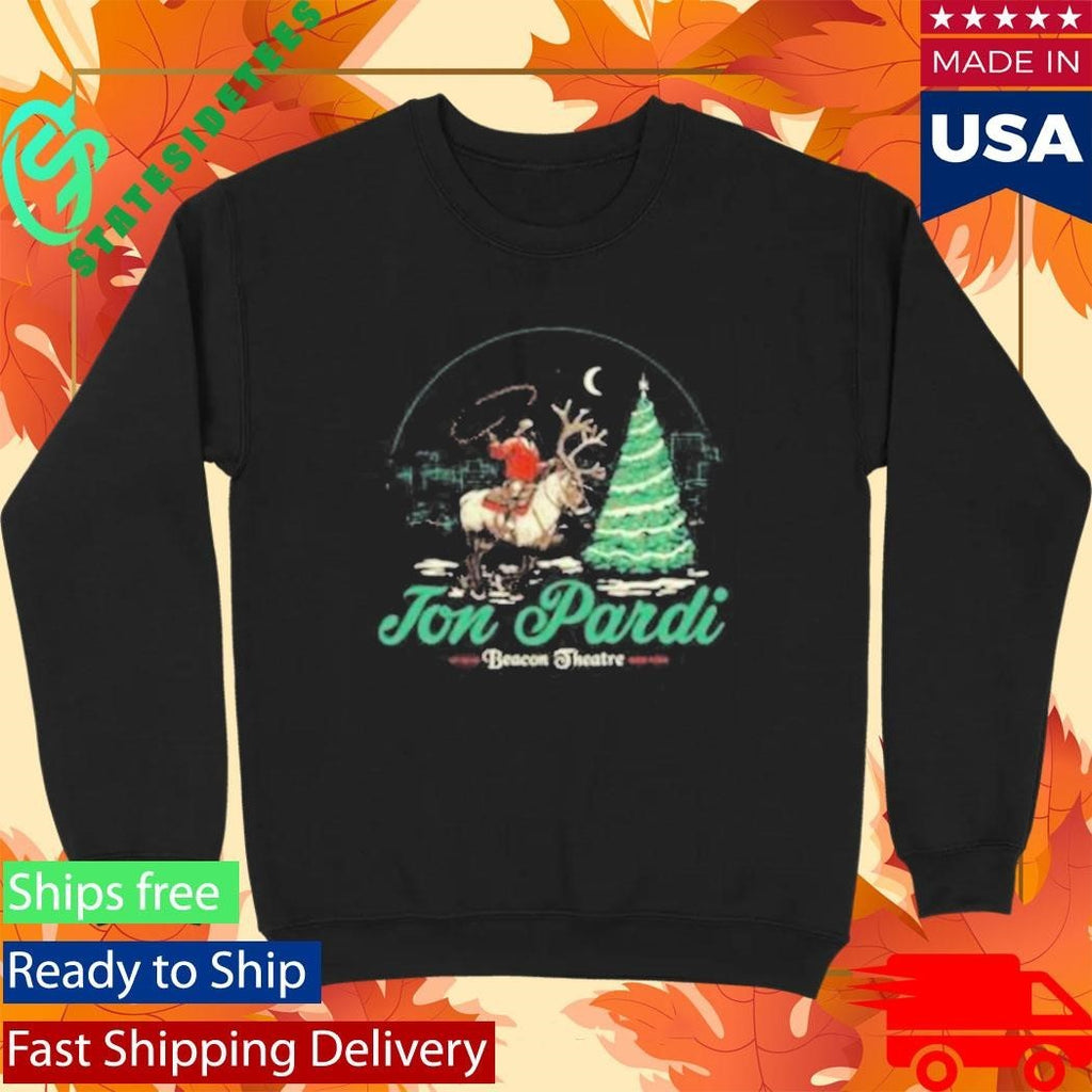 Jon Pardi Beacon Theatre Nyc Reindeer Event Shirt