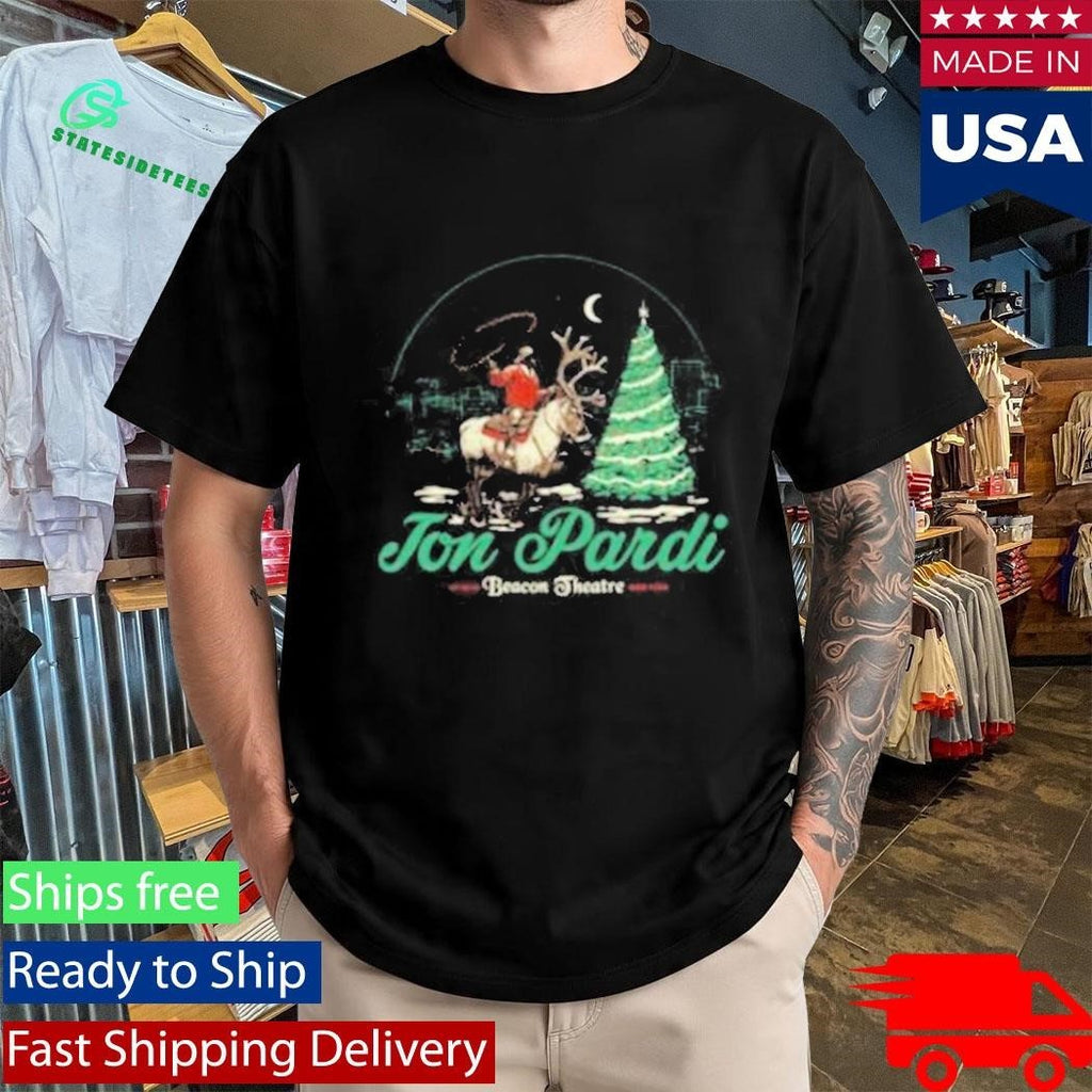 Jon Pardi Beacon Theatre Nyc Reindeer Event Shirt