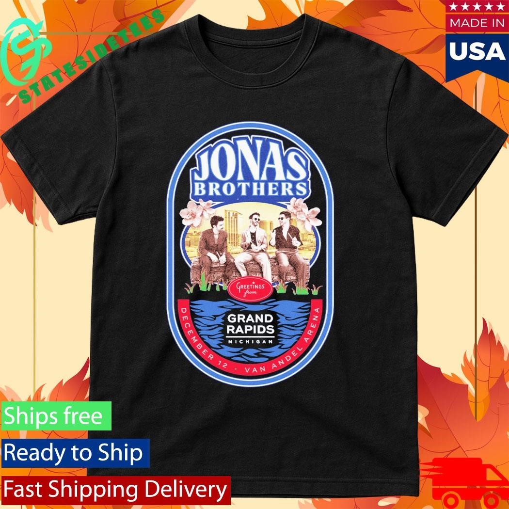 Jonas Brothers Greetings From Your Hometown Grand Rapids Mi Shirt