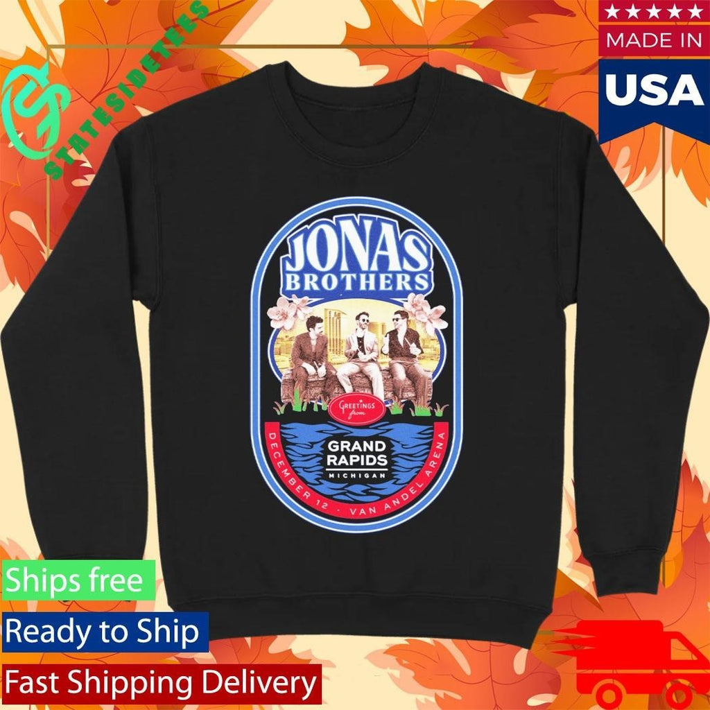 Jonas Brothers Greetings From Your Hometown Grand Rapids Mi Shirt