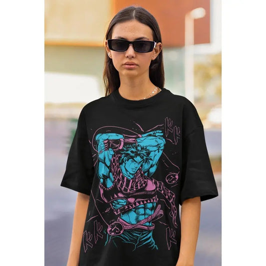 Joseph Joestar T-Shirt S-4XL Jojo 's Bizarre Adventure Anime Manga Gift Shirt Tshirt S-4XL