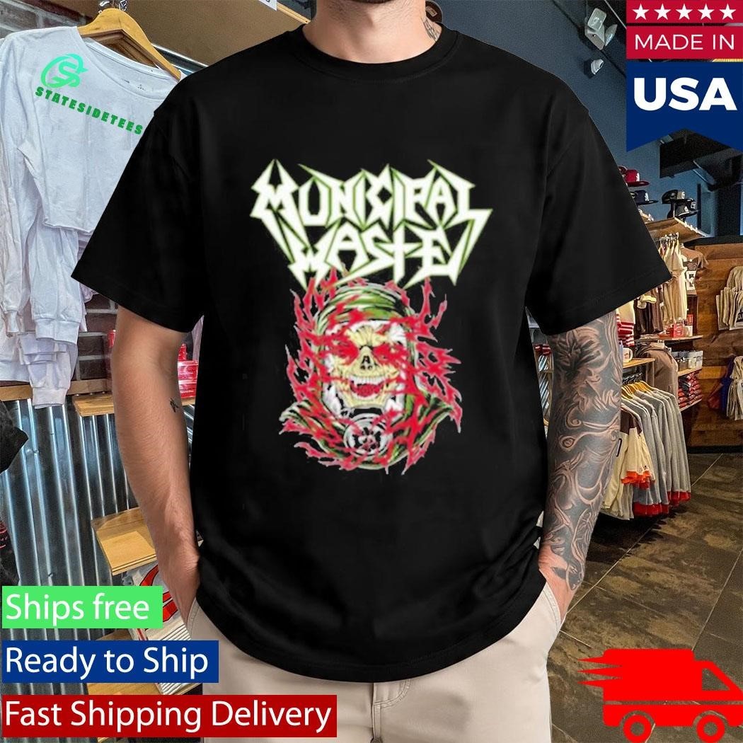 Jsr Direct Municipal Waste Fuck You Up Shirt