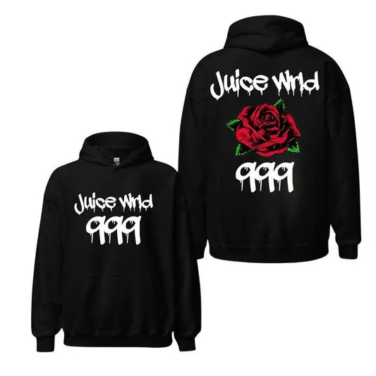 Juice W|rld Hoodie 999 World Hoodie Graphic Tee , Cotton Crewneck Unisex Hoodie Sweatshirt T-Shirt for Men and Women, Ideal Gift