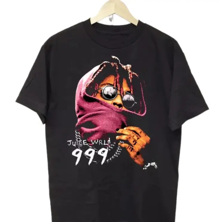 Juice Wrld T-Shirt vtg Rap Tee Unisex Hip Hop Graphic Shirt Streetwear Clothing