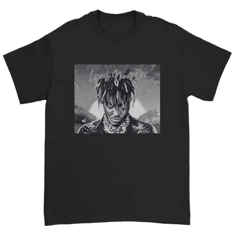 Juice Wrld T-shirt, Gift For Fan T-Shirt, Unisex Cotton For Men Women Hoodie, Sweatshirt | DripVista.com