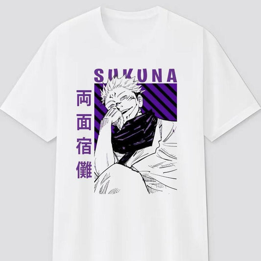 Jujutsu Kaisen Anime Tee, Ryomen Sukuna White T-Shirt, Anime & Manga Gifts Sweatshirt, Hoodie, Comfort Colors