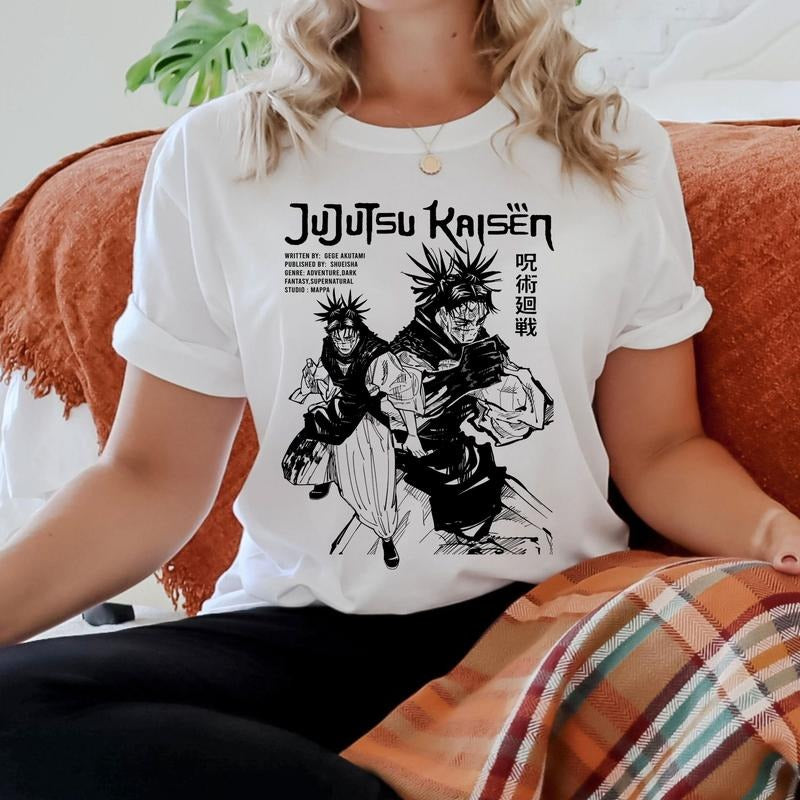 Jujutsu Kaisen Choso Tshirt Crewneck Hoodie Comfort Cotton Sweatshirt | DripVista.com