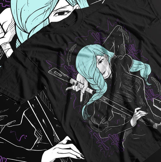 Jujutsu Kaisen mei mei T-Shirt S-4XL Gojo Satoru Sukuna Megumi Itadori Horror shirt