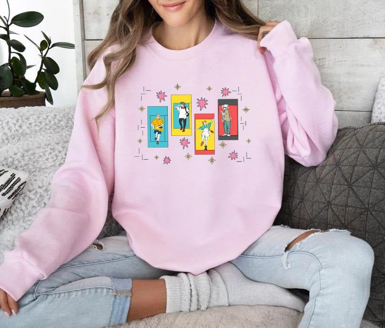 Jujutsu Shirt ,Anime Jujutsu Kaisen Shirt, Funny Anime JJK Friends Sweatshirt, JJK Shirt, Anime Lover Sweater, Anime For Her Gift, Otaku Gift, Besto Friendo Shirt, Gojo Anime Shirt, Anime Fans Gifts, Trendy Anime Sweatshirt, Anime Friends Sweater