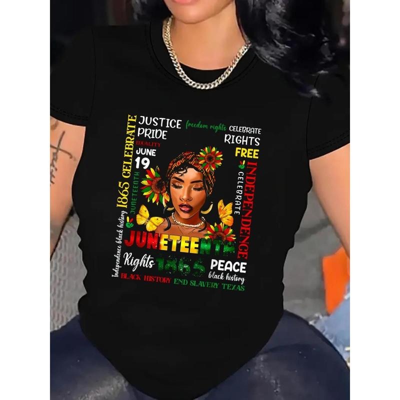 Juneteenth 1865 'WB shield T-Shirt